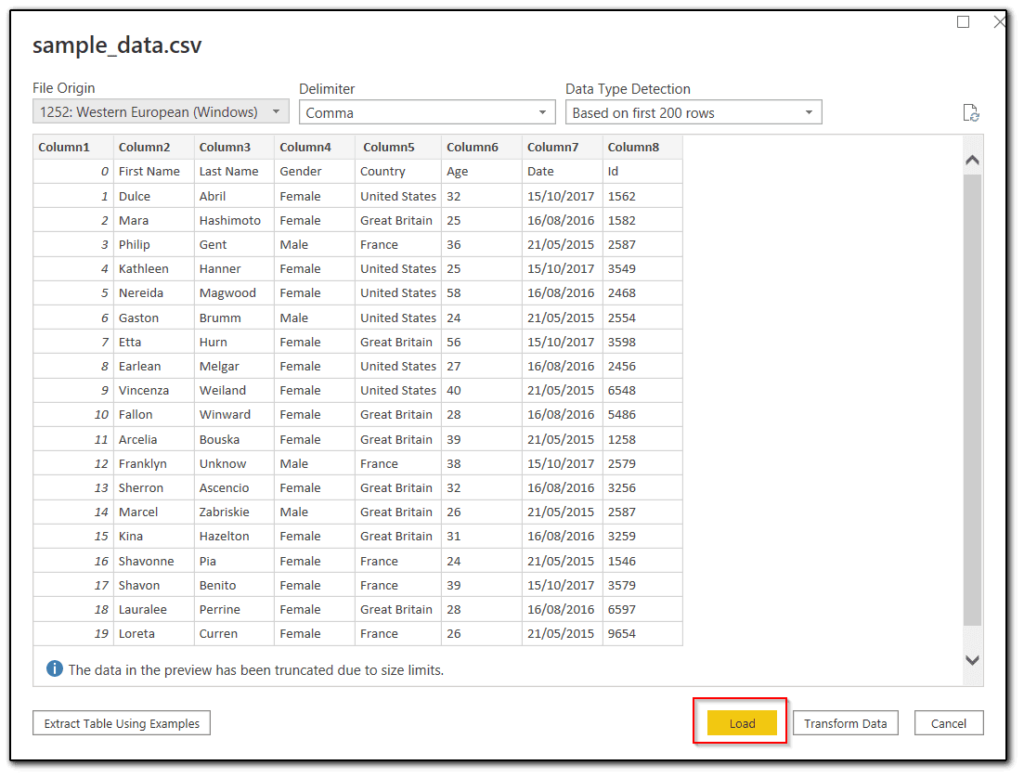 How To Load CSV Data To Power BI Desktop Programming Funda