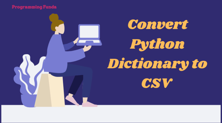 How To Convert Csv Into Dictionary In Python