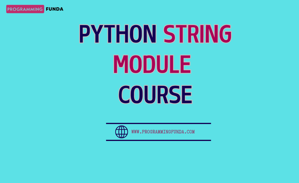 Python String Module