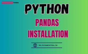 How to install Pandas in Python